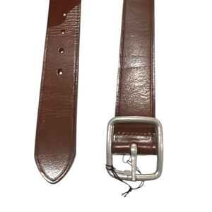 Banana Republic Leather Chino Belt NWT